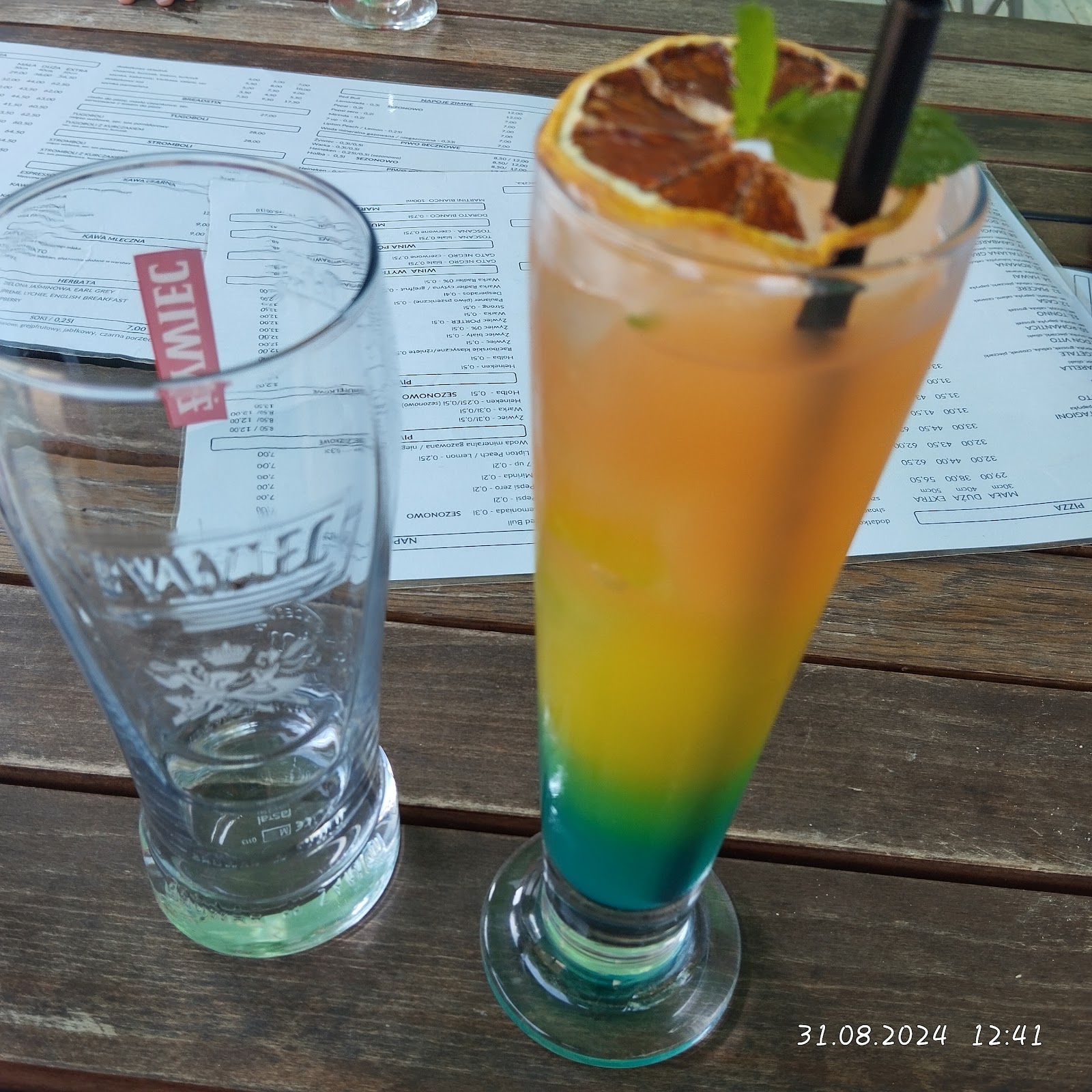 Detal sali restauracji SECESJA w Zduńskiej Woli.